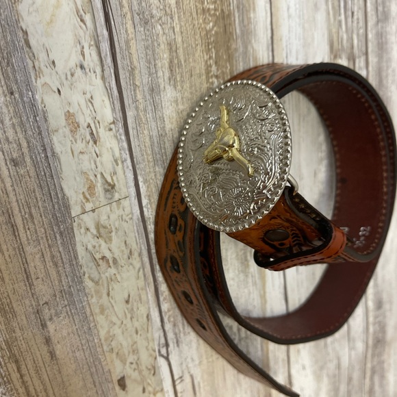 western Accessories - Women’s Genuine Leather Brown Belt